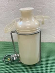Vintage Reg Plastic Water Bottle And Cage Cycling Bike Italy Lid 313-1-2 20 Oz. Fixed Price $65.00.