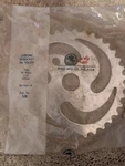 Vintage Nos Wald 536 Chrome Sprocket 36T 1/2" X 1/8" Chain. Fixed Price $12.99.