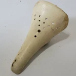 Old School Viscount Aero Jr White Bmx Pit Bike Seat. Fixed Price $12.99.
