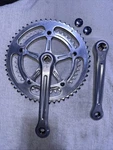 Vintage Campagnolo Nuovo Record Crankset 42 - 54 Tooth 170 Mm Arms 1977 Vgc. Fixed Price $100.00.