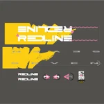 1990 Redline - 700SL For Grey & Yellow Frame Decal Set. Fixed Price $55.60.