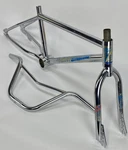 1986 Schwinn Predator Freeform Bg 20 Frame Fork Handlebars Set Old School Bmx. Fixed Price $229.00.