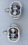 Shimano PD-M545 Platform Flat Clipless Mountain Bike Pedals Cleats. Fixed Price $24.00.