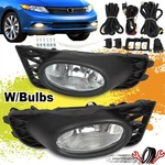Pair Front Bumper Fog Light Lamp Fit For Honda Civic Sedan 4-DOOR 2009 2010 2011. Fixed Price $36.61.