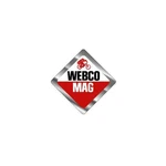 Webco - Mag Wheel Red And Chrome Decal. Fixed Price $8.20.