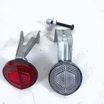 Vintage Cat Eye Japan Reflector Set RR-160-BT Fork & Clamp Mountings F/r. Fixed Price $19.98.