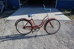 Old Vintage Schwinn Spitfire Bicycle Bike From 1955 - Pickup Only. Fixed Price $599.99.