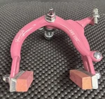 Nos, Old-school Bmx, Lee Chi Freestyle FS890A Brake Caliper Pink. Fixed Price $125.00.