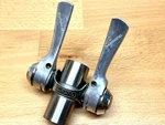 Shimano L412 Down Tube 28.6 Clamp Shift Levers Friction Suntour Power Ratchet. Fixed Price $29.00.