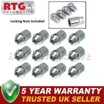 12X Nuts + 4X Locking For Lancia Delta Integrale 1997-2003 Stud (alloy). Fixed Price $42.63.