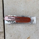Wood Multi-tool, 7 Tools, Folding Knife, Bethany Beach, World's Greatest Dad. Fixed Price $15.00.