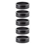 5-PACK Wheels Manufacturing Aluminum Headset Spacer 1/8" 10MM Black Threadless. Fixed Price $9.99.