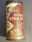 Vintage Bicycle Hollingshead Rubber Repair Kit Tin Can. Fixed Price $19.99.