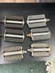 (6) Vintage Schwinn Pedals & Diamond Block Rubber Bicycle Parts. Fixed Price $29.99.