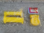 Vintage Dorcy M21 Bicycle Bmx Handlebar Yellow Grips/bp 28 Tape Plugs Nos. Fixed Price $45.00.