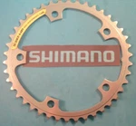 Shimano 600 Hp 42T Biopace Road New/nos Oval Chainring- CR-BP25-6 To 9-SPD-130MM. Fixed Price $39.99.