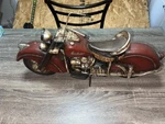 Indian Motorcycle Bagger Bike Rubber Wheels Iron Spokes Vintage Style 22" Model. Fixed Price $62.00.