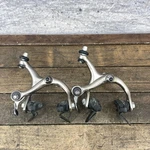 Vintage Shimano 600 BR-6208 6206 Caliper Brakes Set Bronze Road Side Pull Japan. Fixed Price $61.74.