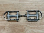 Vintage Sr Sakae SP-100 Platform Bike Pedals 9/16 Inch. Fixed Price $15.99.