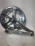 Vintage Campagnolo Nuovo Record Strada Double 177.5MM 151 Bcd 618G. Fixed Price $110.00.