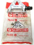 Shimano Japan PD-1051 Left Pedal Assembly 9/16" W/ Toe Clip Mount New. Fixed Price $12.00.