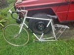 Vintage 1970'S Raleigh Grand Prix Road Bike 25 Inch Frame Have Both Tires. Fixed Price $475.00.