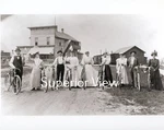 Nine Antique Bicycles Derbys Long Dresses July 4 1900 Sagola Mi Vintage Bikes. Fixed Price $9.99.