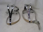 Vintage Verma Bicycle Bike Parts Pedal Cleat Toe Clips Holds. Fixed Price $17.60.