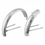 Wald Chrome Steel Cruiser Fender Pair 16IN X 65MM For 1.75" Tires. Fixed Price $58.64.