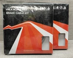 Alligator Bicycle Front Rear Brake Cable Kit Shimano Sram Smoke Black Two (2). Fixed Price $9.95.