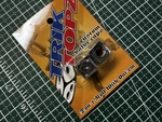 Nos Trik Topz Dice Bicycle Valve Caps (pair) - Chrome Old School Bmx Mtb. Fixed Price $14.98.