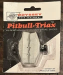 Vintage Odyssey Pitbull-triax Bmx Brake Pads Shoes White Nos Threaded Freestyle. Fixed Price $34.99.