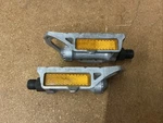 Vintage Sakae Ringo Sr SP-155 Road Bike Platform Pedals Silver 9/16" Japan. Fixed Price $50.00.