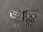 Lucky 7 Schwinn Style Bicycle Sprocket 36T, Cranks 5 &1/2",& Bottom Bearing Set. Fixed Price $39.99.