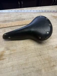 Vintage Belt Leather Bicycle Saddle Seat Fujita Tokyo Japan. Fixed Price $37.00.