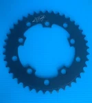 Rocket Rings Chainring 41T 110/130 Nos New Made The Usa 1/2 X 3/32" Black. Fixed Price $40.00.