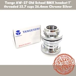 Tange AW-27 Bmx Old School Headset 1" Threaded 32.7 Cups 26.4MM Chrome Silver. Fixed Price $41.90.