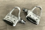 Shimano Dura Ace Clipless Pedals Model 7401 Gray Look Compatible. Fixed Price $20.00.