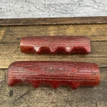 Vintage Schwinn Handlebar Grips Red Glitter Ergonomic 60S Cruiser Bicycle Bike. Fixed Price $23.99.