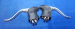 Vintage Nos Dia-comp Alloy Road Bicycle Red Dot Brake Levers. Fixed Price $22.00.