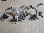 Vintage Shimano 600EX BR-6200 Arabesque Caliper Brakeset, Single Pivot, Nutted. Fixed Price $30.00.