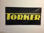 Old School Bmx Torker 2X4 Banner Mancave Shop Repro. Fixed Price $45.00.