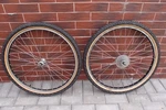 26 In Wheels Gali Made Italy Shimano Deore Lx FH-M550 HB-M550 Corratec Husky. Fixed Price $229.00.