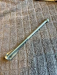 Bicycle Gooseneck Stem & Bolt Nos 6 1/8 Schwinn Huffy Murray Cruiser Bikes. Fixed Price $9.95.