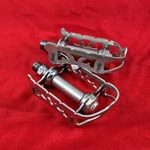 Vtg Kkt Kyokuto Top-run Road Pedals 9/16 Chrome And Aluminum Japan. Fixed Price $28.95.