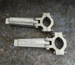 Nos Odyssey Stamped Fork Standers Old School Bmx Gt Haro Freestyle Tioga Redline. Fixed Price $69.00.