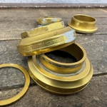 Vintage Edco Competition Inch Threaded Headset Gold Italian 1980S Road Alloy. Fixed Price $80.09.