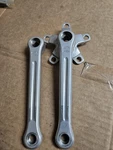 Vintage Sr Apex Crankset No Chainrings, Double, 170MM, 5 Bolt 86 Bcd, Japan. Fixed Price $37.50.