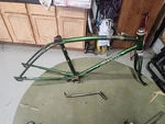 1967 Schwinn Stingray Fastback 5 Speed Green Frame + Front Fork Kickstand L$$k. Fixed Price $139.95.