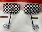 New 2 For 1 Schwinn Stingray Krate Bicycle Checkerboard Mirror Bike Pals. Fixed Price $99.99.